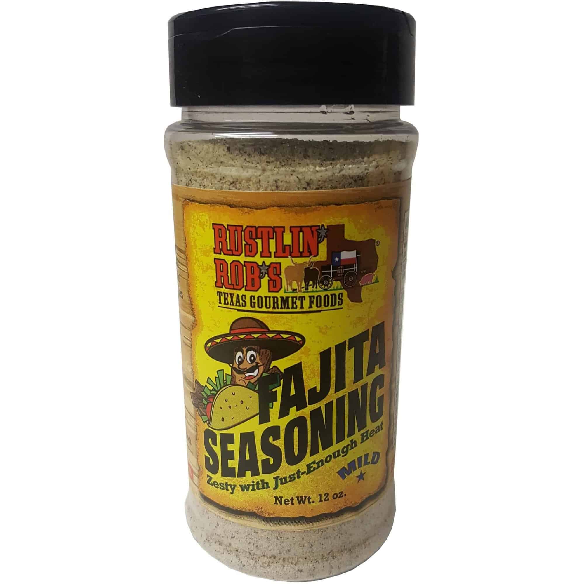 Fajita Seasoning • Rustlin' Rob's Gourmet Texas Foods