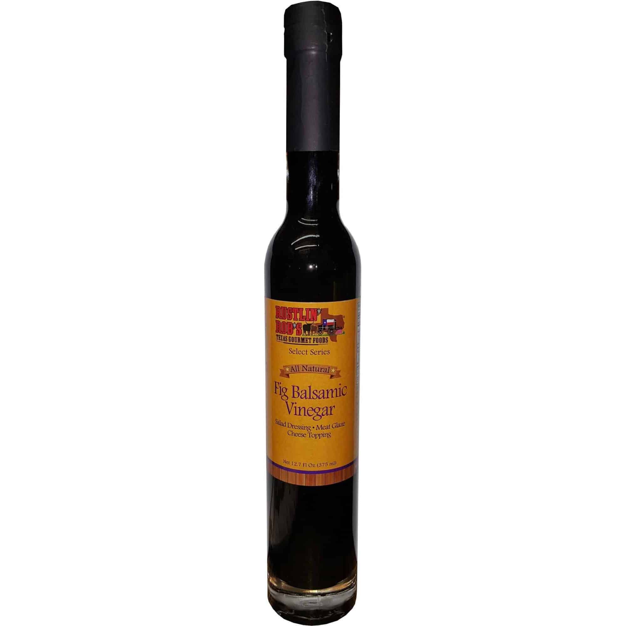 Fig Balsamic Vinegar • Rustlin' Rob's Gourmet Texas Foods 
