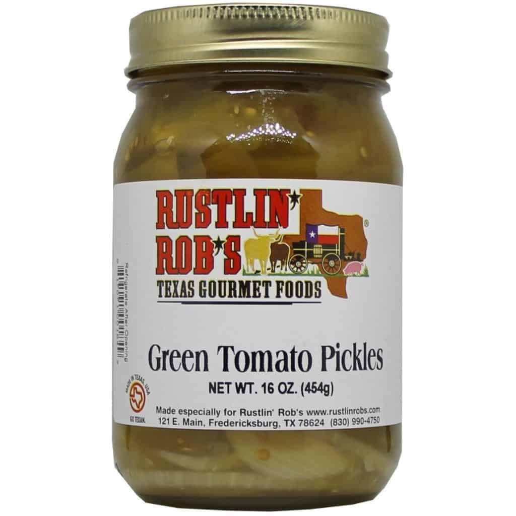Green Tomato Pickles • Rustlin&amp;#39; Rob&amp;#39;s Gourmet Texas Foods