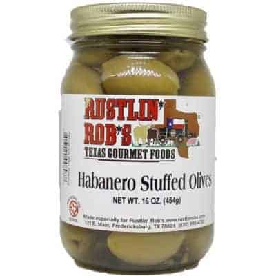 Habanero Stuffed Olives