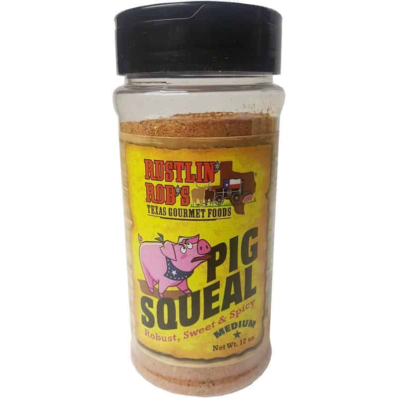 Rustlin Robs Pig Squeal Seasoning • Rustlin' Rob's Gourmet Texas Foods