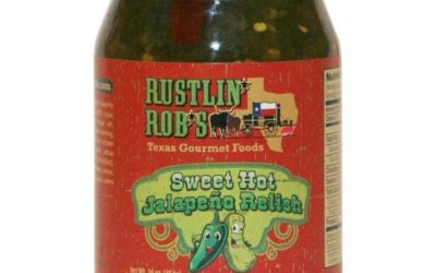Chick-Pea of the Sea Salad Sandwich with Rustlin’ Rob’s Sweet Hot Jalapeno Relish