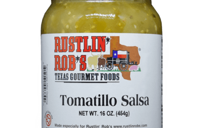 Tomatillo Enchilada Casserole with Rustlin’ Rob’s Tomatillo Salsa