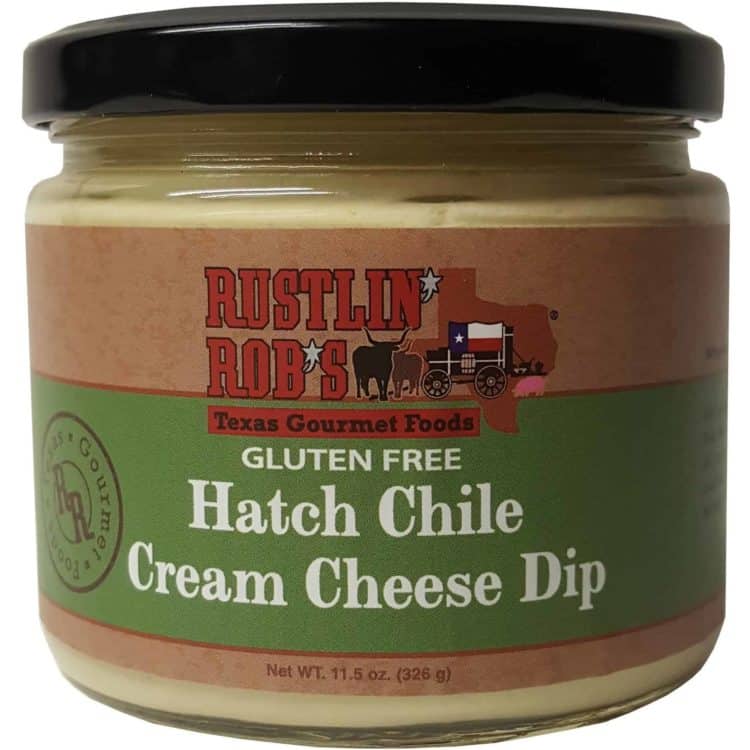 Hatch Chile Cream Cheese Dip • Rustlin' Rob's Gourmet Texas Foods