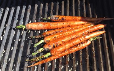 Grilled Carrots with Rustlin’ Rob’s Balsamic Vinegar