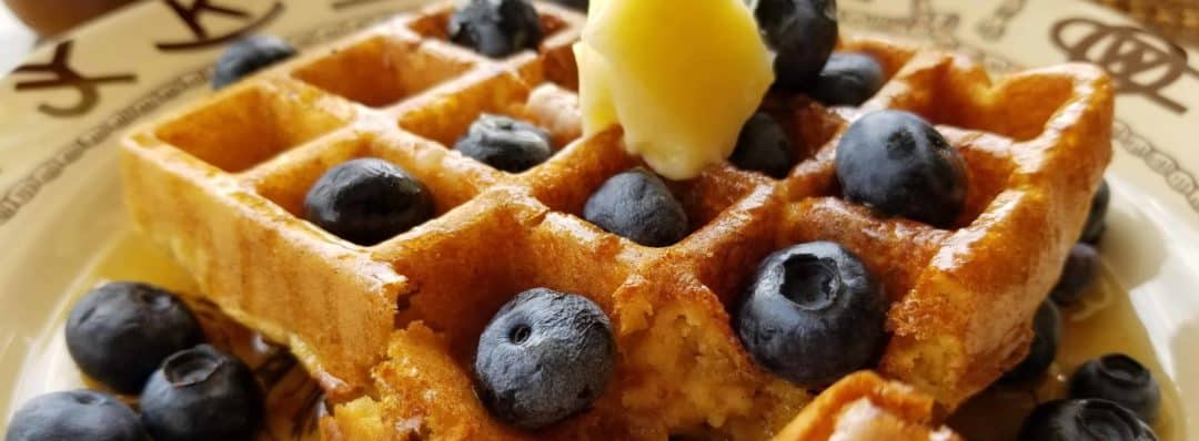 Blender Pancakes/Waffles with Rustlin’ Rob’s Pumpkin Butter