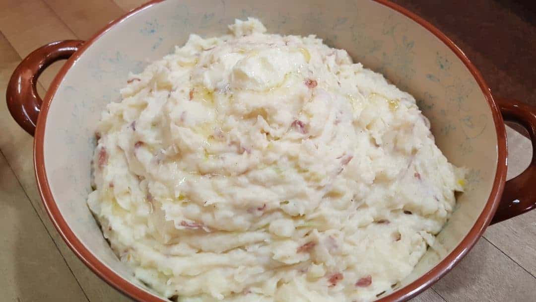 Mashed Potatoes made with Rustlin’ Rob’s Creamy Horseradish Dip