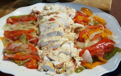 Slow Cooker Chicken Fajitas with Rustlin’ Rob’s Fajita Seasoning