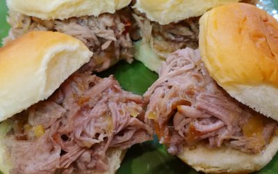 Slow-Cooker Pulled Pork with Rustlin’ Rob’s Roasted Pineapple Habanero Sauce