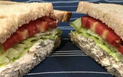 Chicken Salad Sandwiches with Rustlin’ Rob’s Dilled Pickles