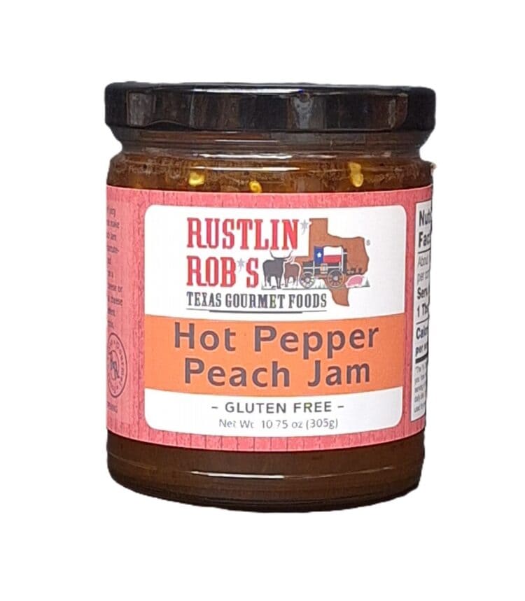 Hot Pepper Peach Jam
