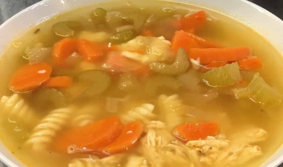 Slow Cooker Chicken Noodle Soup made with Rustlin’ Rob’s All Around Seasoning Slow Cooker Chicken Noodle Soup made with Rustlin’ Rob’s All Around Seasoning