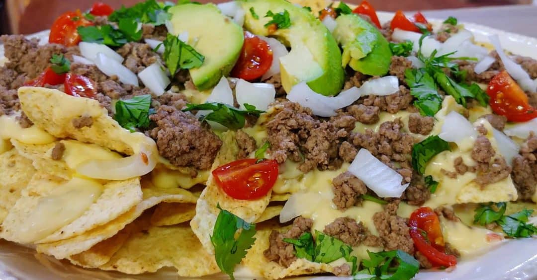 Nachos made with our Rustlin’ Queso Blanco Nachos made with our Rustlin’ Queso Blanco