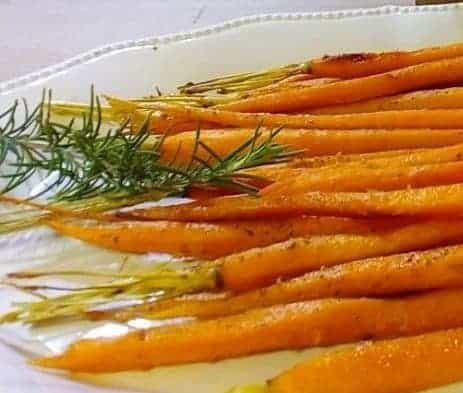 Roasted Carrots with Rustlin’ Rob’s Pecan Honey Mustard