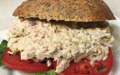 Tuna Salad Sandwich with Rustlin’ Rob’s Sweet Hot Jalapeno Relish