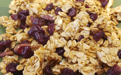 Granola with Rustlin’ Rob’s Wild Plum Syrup