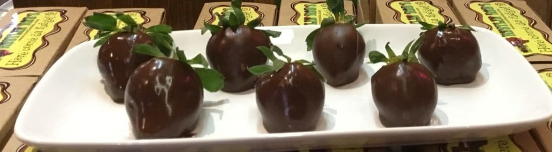 Chocolate Covered Strawberries with Rustlin’ Rob’s Chocolate Fudge Chocolate Covered Strawberries with Rustlin’ Rob’s Chocolate Fudge