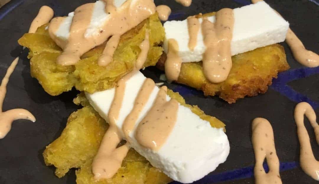 Fried Plantains with Rustlin’ Rob’s Everything Aioli