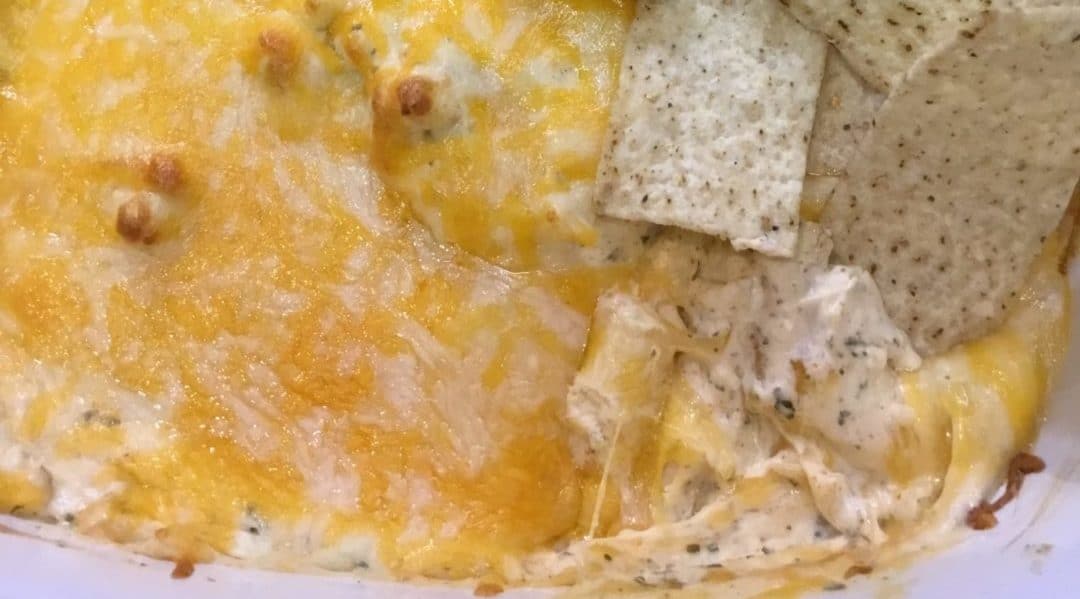 Baked Enchilada Dip with Rustlin’ Rob’s Enchilada Dip Mix