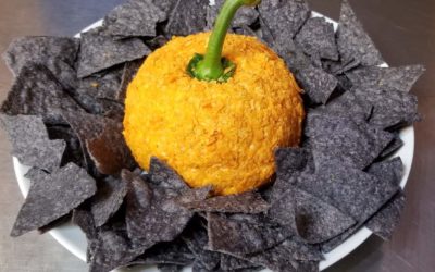 Pumpkin Cheese Ball with any of Rustlin’ Rob’s Dip Mixes