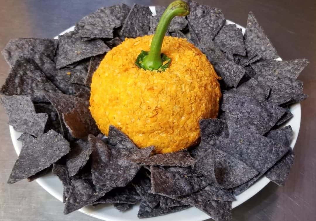 Pumpkin Cheeseball Pumpkin Cheeseball