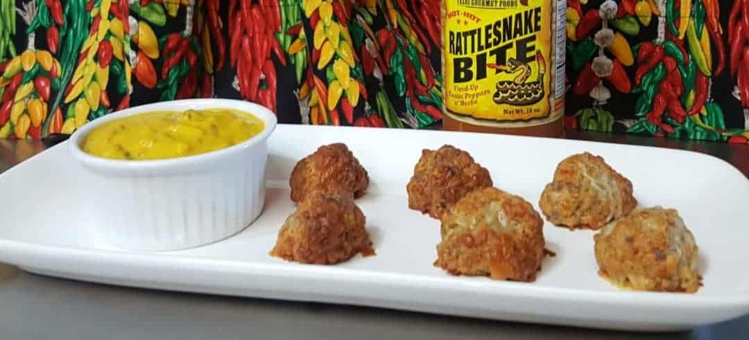Sausage Balls with Rustlin’ Rob’s Rattlesnake Bite Seasoning Sausage Balls with Rustlin’ Rob’s Rattlesnake Bite Seasoning
