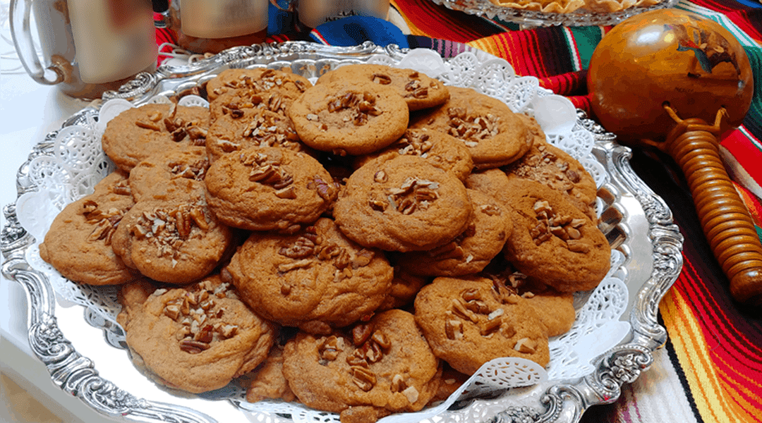 soft and chewey praline cookies