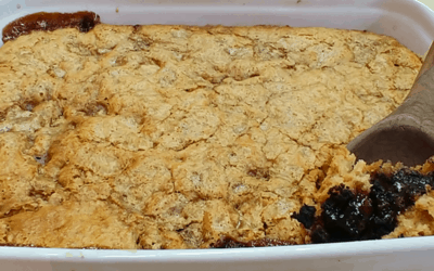 Oreo Crumble Cobbler with Rustlin’ Rob’s Cobbler Mix