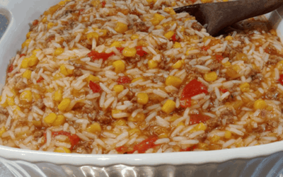 Spicy Confetti Rice with Rustlin’ Rob’s Sweet Onion Relish
