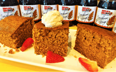 Gingerbread Cake with Rustlin’ Rob’s Sorghum Syrup