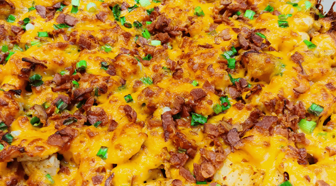 Loaded Baked Potato Chicken Casserole