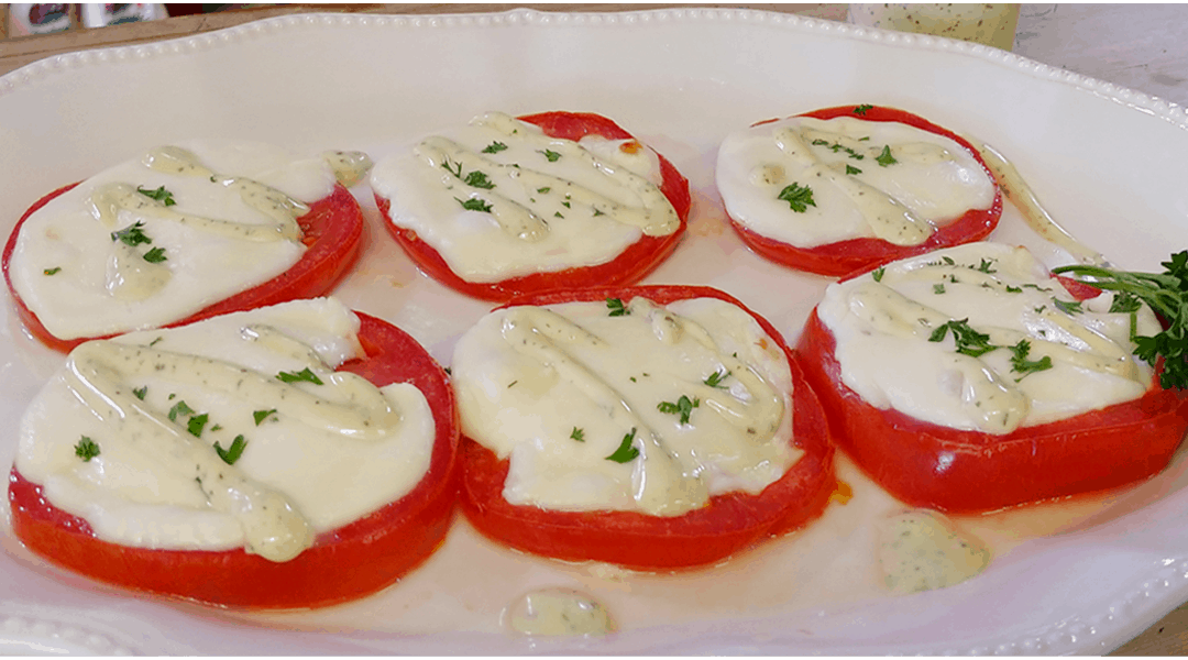 Tomato Cheese Appetizers