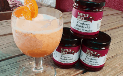 Cranberry Tangerine Frozen Beverage with Rustlin’ Rob’s Cranberry Relish with Grand Marnier