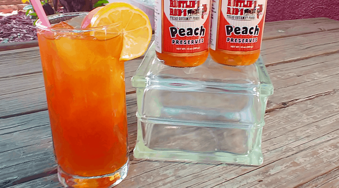Peach Bourbon Iced Tea