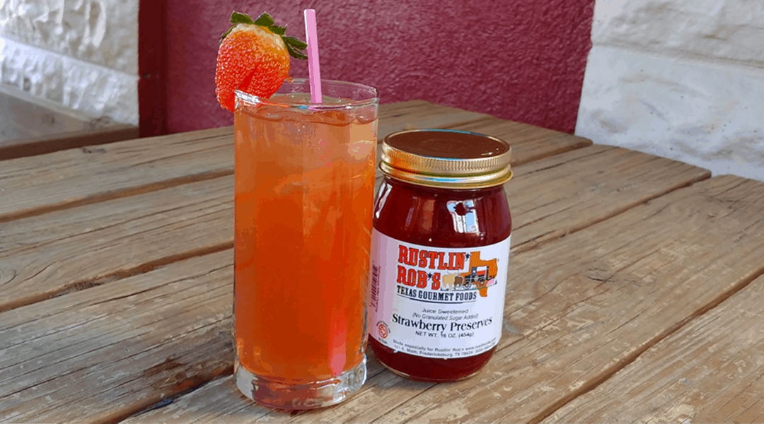Strawberry Chamomile Gin Tea Strawberry Chamomile Gin Tea
