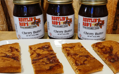 Cherry Butter Snack Cake with Rustlin’ Rob’s Cherry Butter