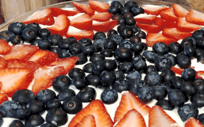 Strawberry Shortcake Trifle with Rustlin’ Rob’s Strawberry Preserves