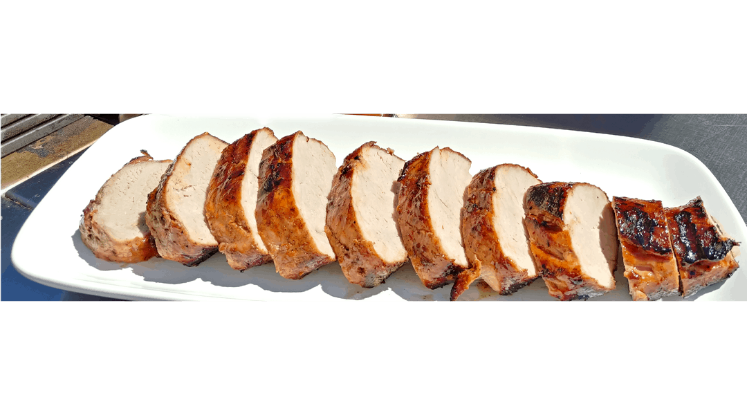 Grilled Pork Tenderloin with Plum Salsa Grilled Pork Tenderloin with Plum Salsa