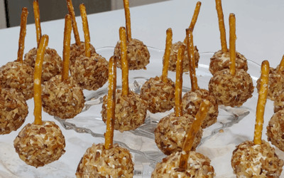 Mini Cheeseball’s with any of Rustlin’ Rob’s Dip Mixes