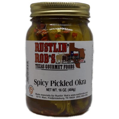 Spicy Pickled Okra