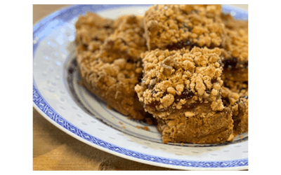 Peanut Butter and Jelly Bars with Rustlin’ Rob’s Muscadine Grape Jelly