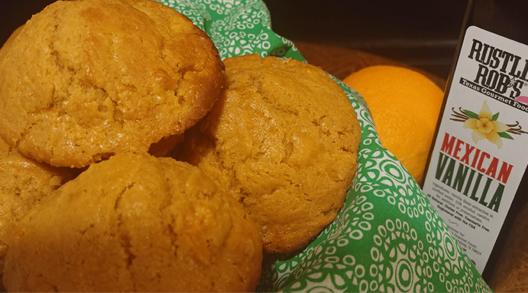 ORANGE MUFFINS VANILLA