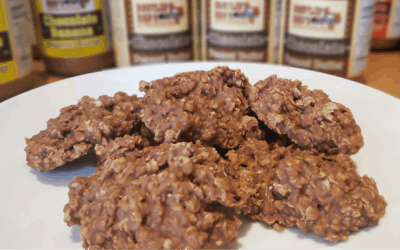 No Bake Cookies with Rustlin’ Rob’s Chocolate Peanut Butter