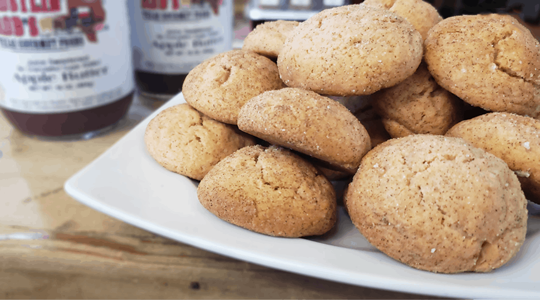 Apple Butter Snickerdoodles