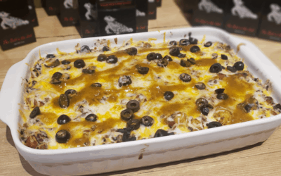 Wranglin’  Tater Tot Casserole with Boerne Brand Texas Style Hot Sauce