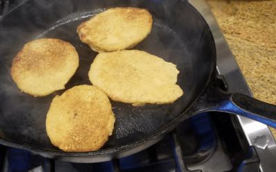 Old-Time Johnny Cakes with Rustlin’ Rob’s Whole Grain Yellow Cornmeal