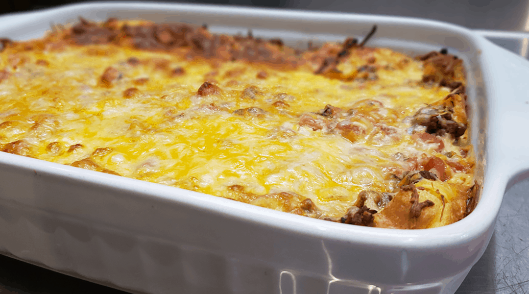 Spicy Mexican Breakfast Casserole 1080x600