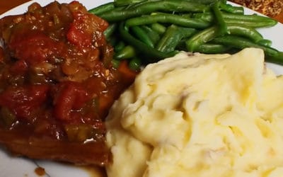 Swiss Steak with Rustlin’ Rob’s Chop House Rub