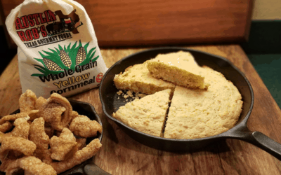 Cracklin Cornbread with Rustlin’ Rob’s Cornmeal