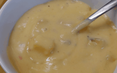 Loaded Baked Potato Soup with Rustlin’ Rob’s Loaded Baked Potato Soup Mix